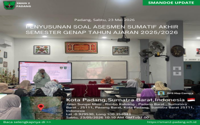 Penyusunan Soal Asesmen Sumatif Akhir Semester Genap Tahun Ajaran 2025/2026