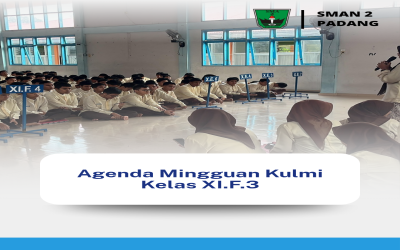 AGENDA MINGGUAN KULMI KELAS XI.F.3