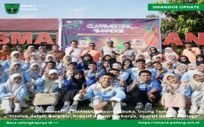 Classmeeting SMANDOE Resmi Dibuka, Usung Tema 